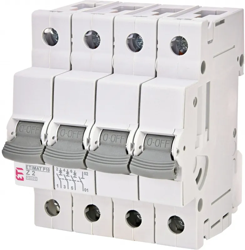 Kismegszakító ETIMAT P10 4p C16  15kA 001901930