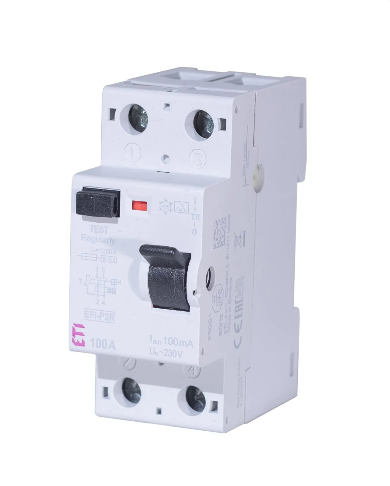 Áram-védőkapcsoló EFI-P2R A 100/0.3 002061485