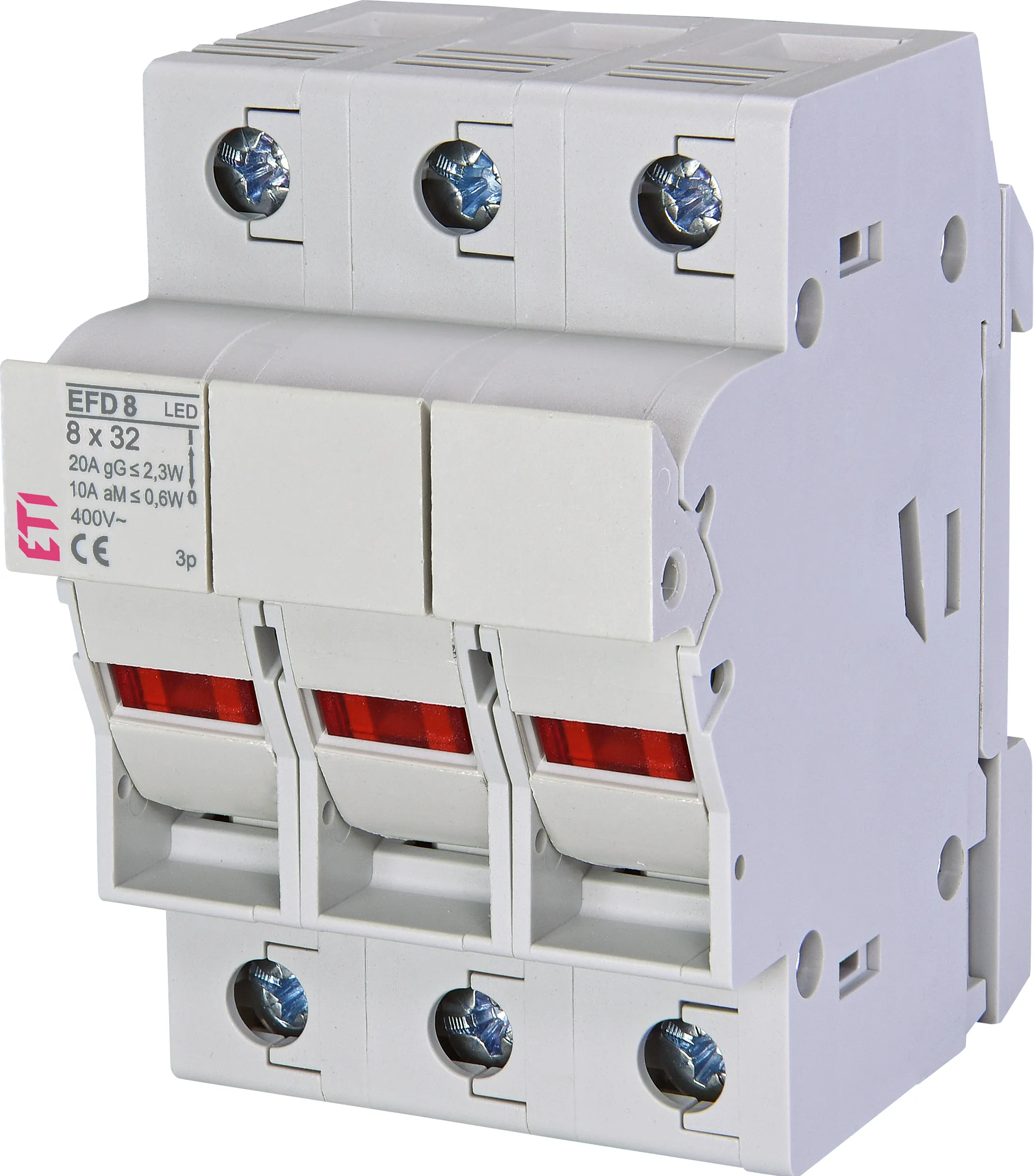 Biztosítós szakaszoló EFD 8 3p LED AD 002520314