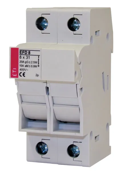 Biztosítós szakaszoló EFD 8 1p+N LED L AD 002520317