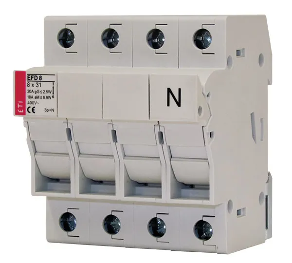 Biztosítós szakaszoló EFD 8 3p+N LED L AD 002520318