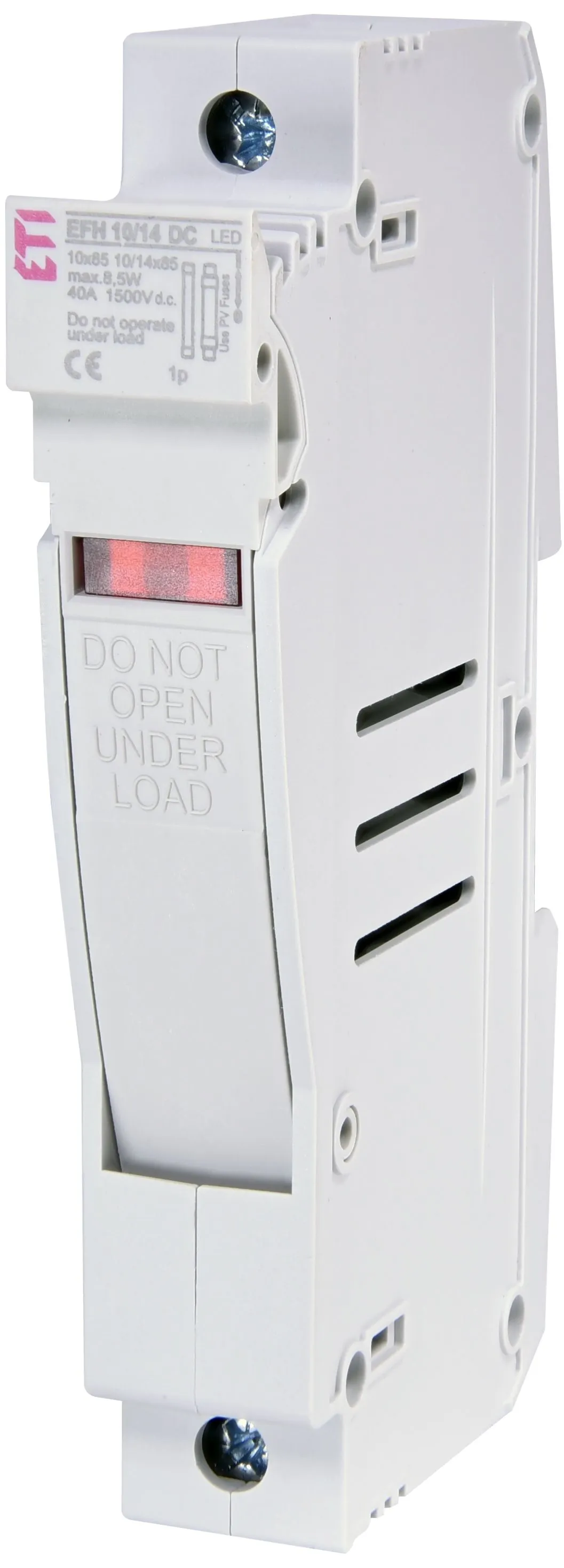 Biztosító foglalat EFH 10/14 DC LED 1p 002580011