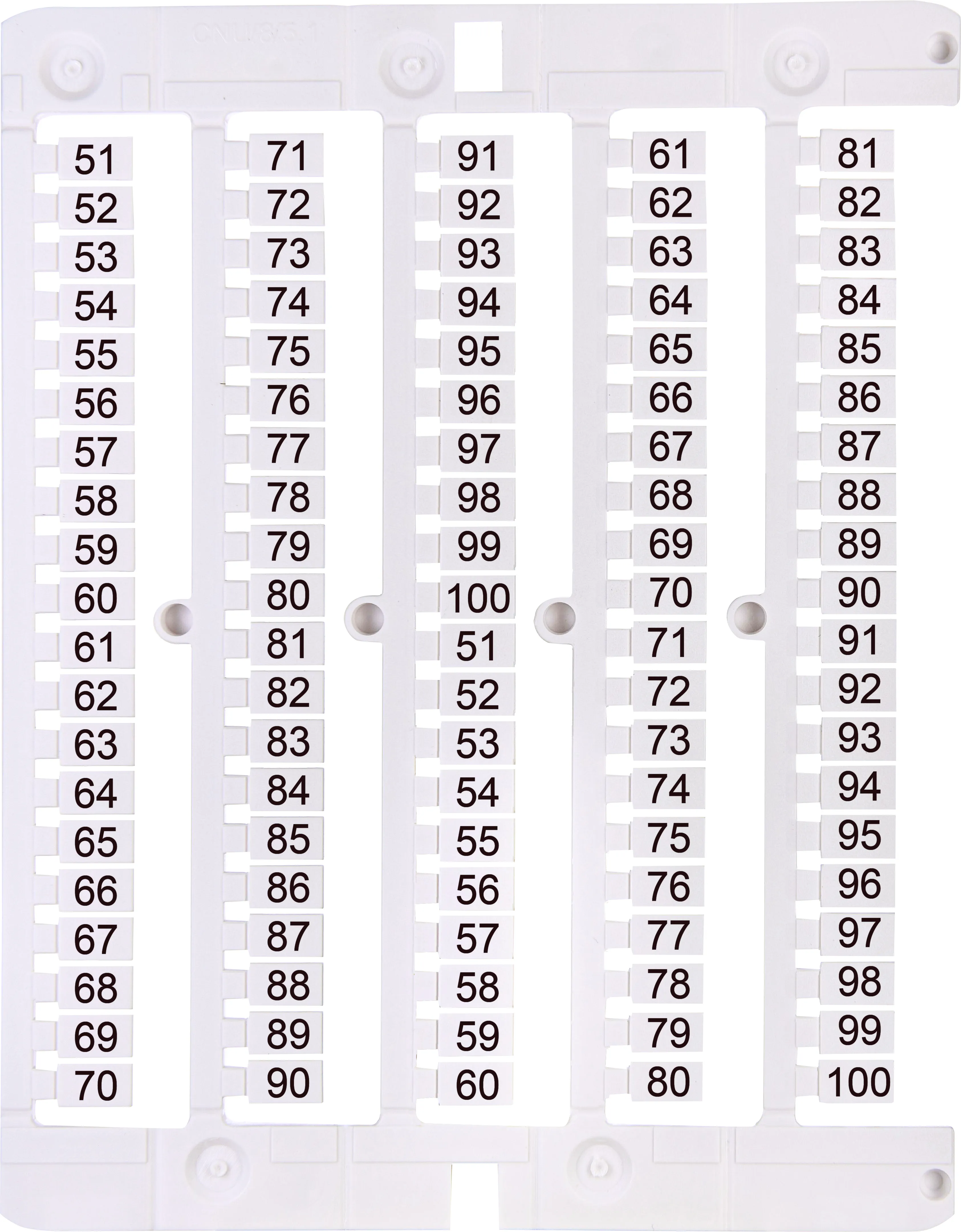 Felirati címke sáv ES-NU0851051 003903078