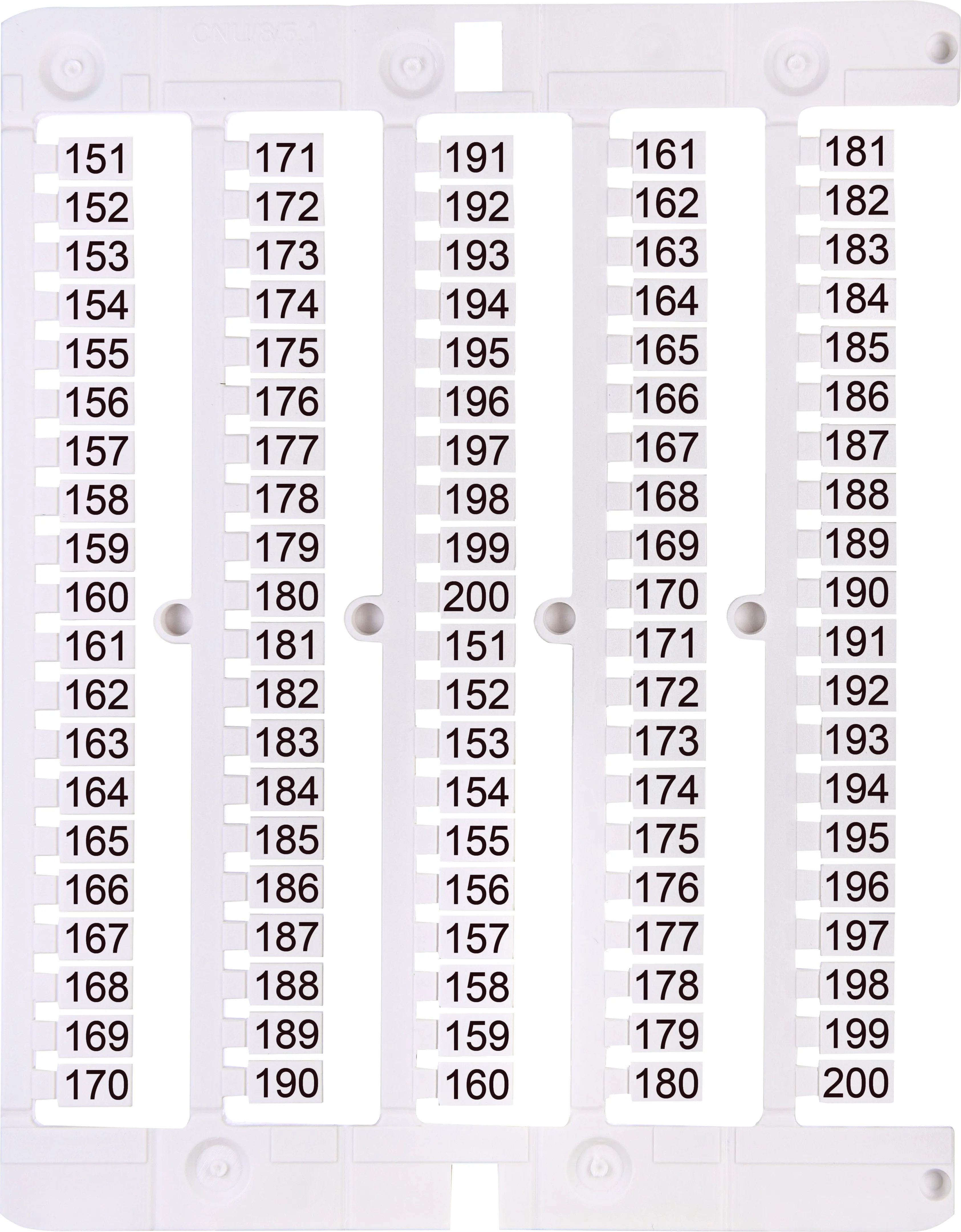 Felirati címke sáv ES-NU0851151 003903080