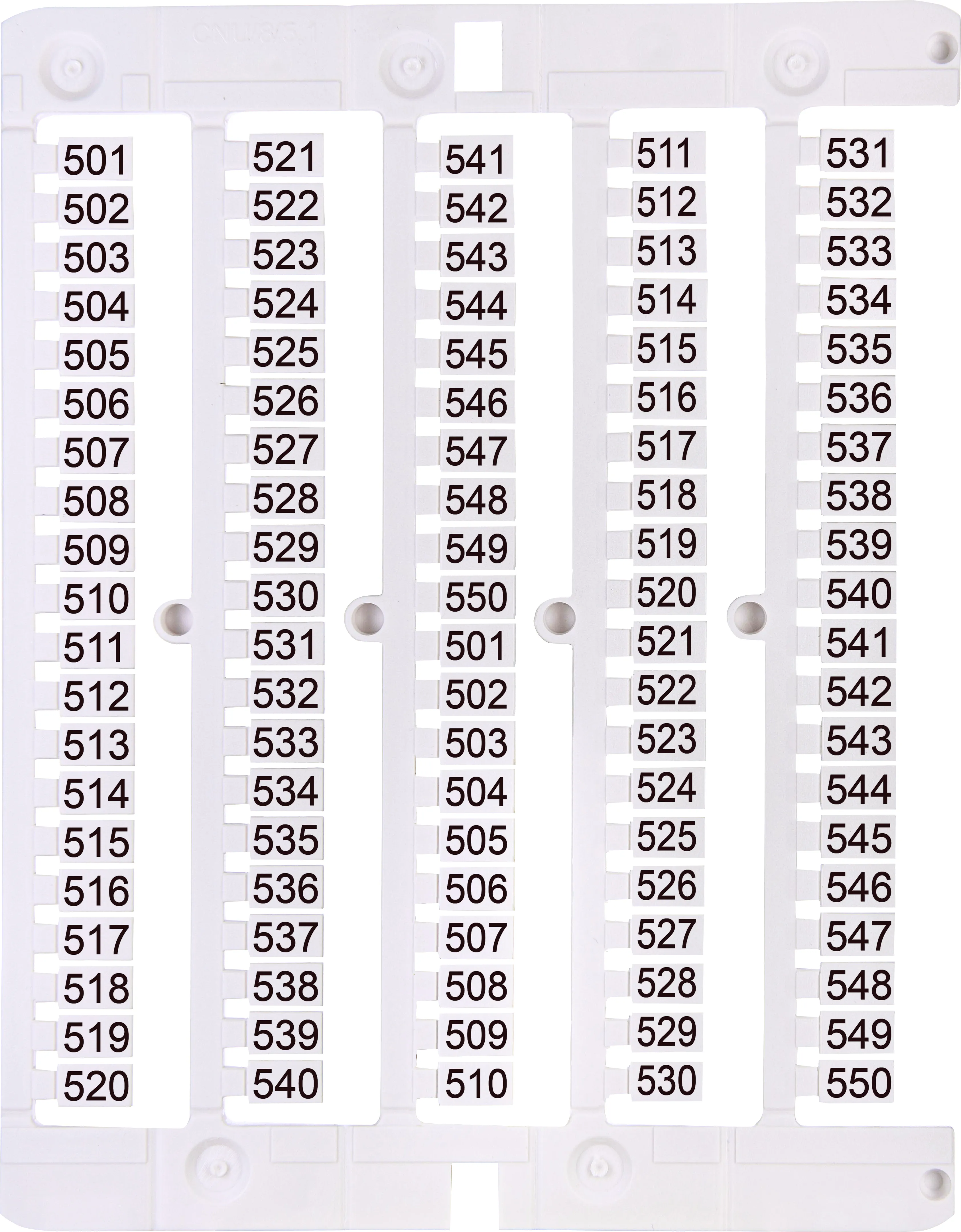 Felirati címke sáv ES-NU0851501 003903087