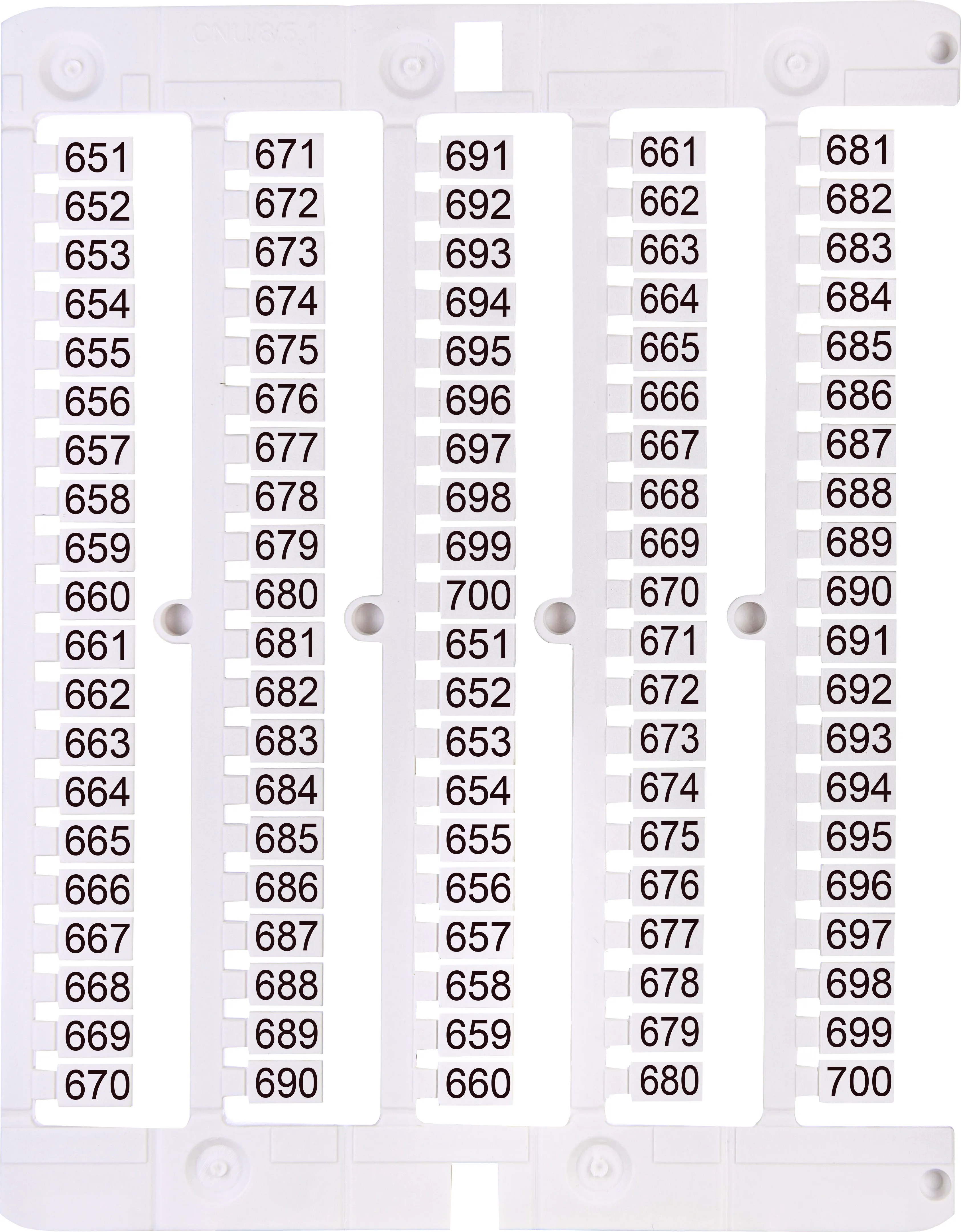 Felirati címke sáv ES-NU0851651 003903090