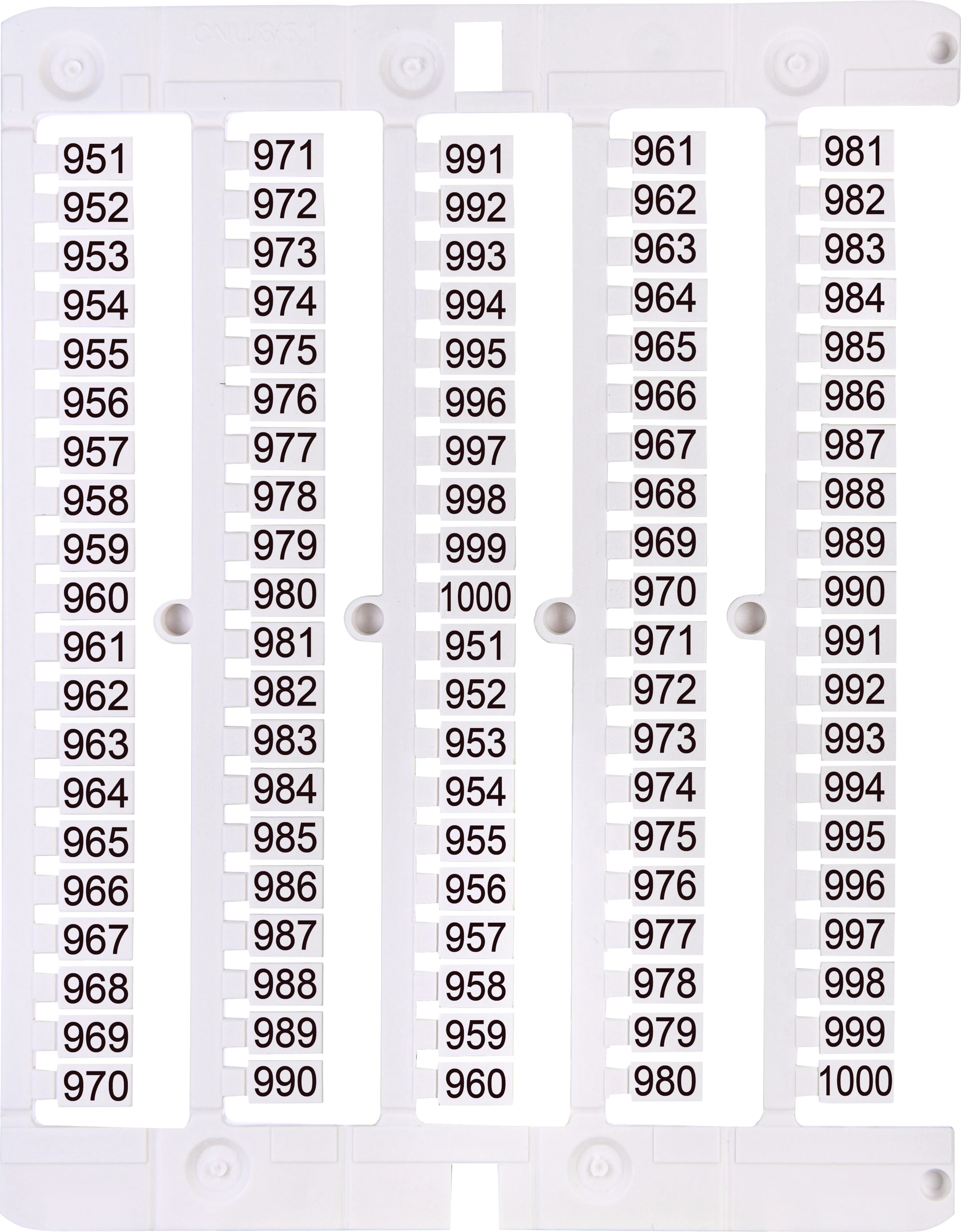 Felirati címke sáv ES-NU0851951 003903096