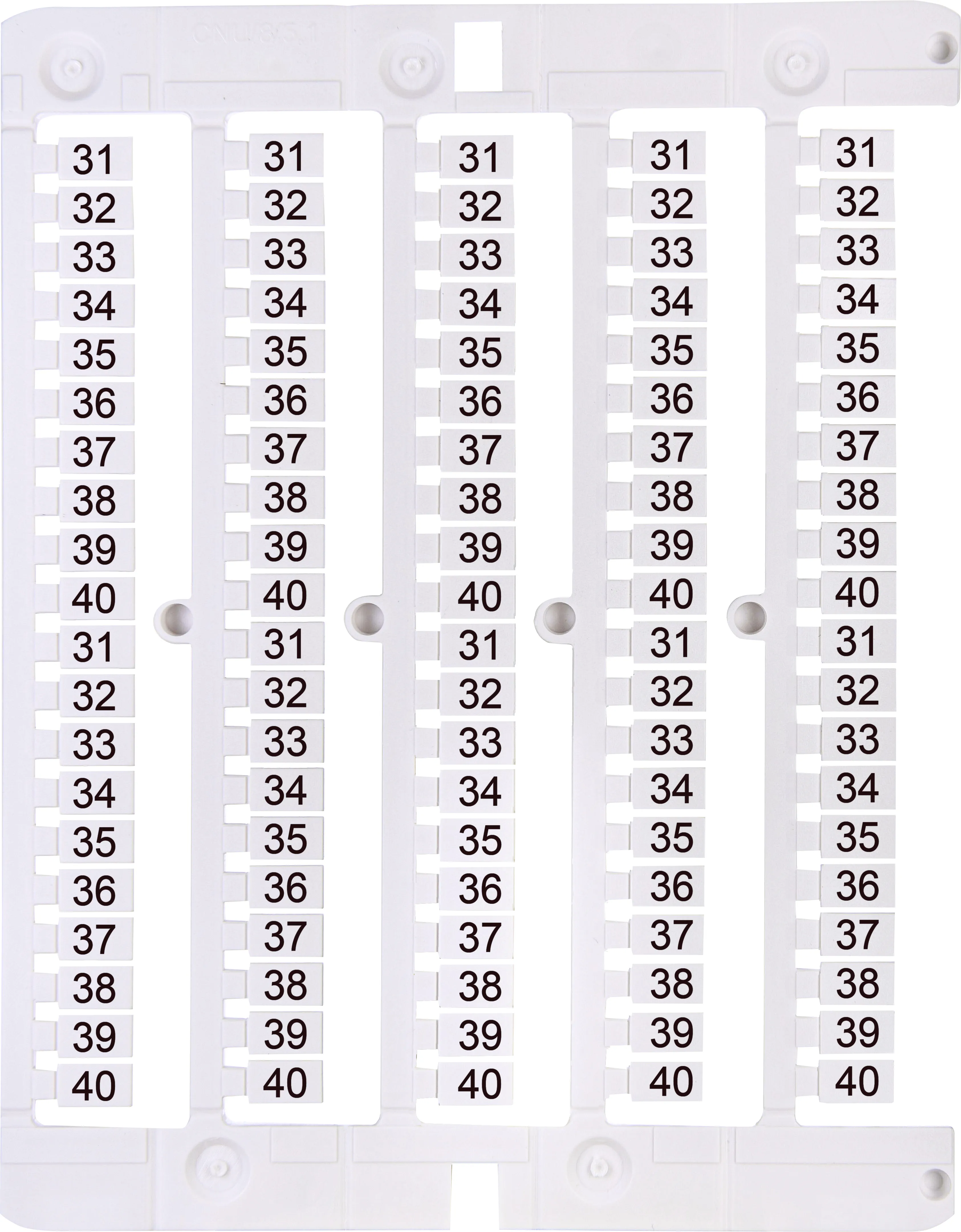 Felirati címke sáv ES-NU0851540 003903100