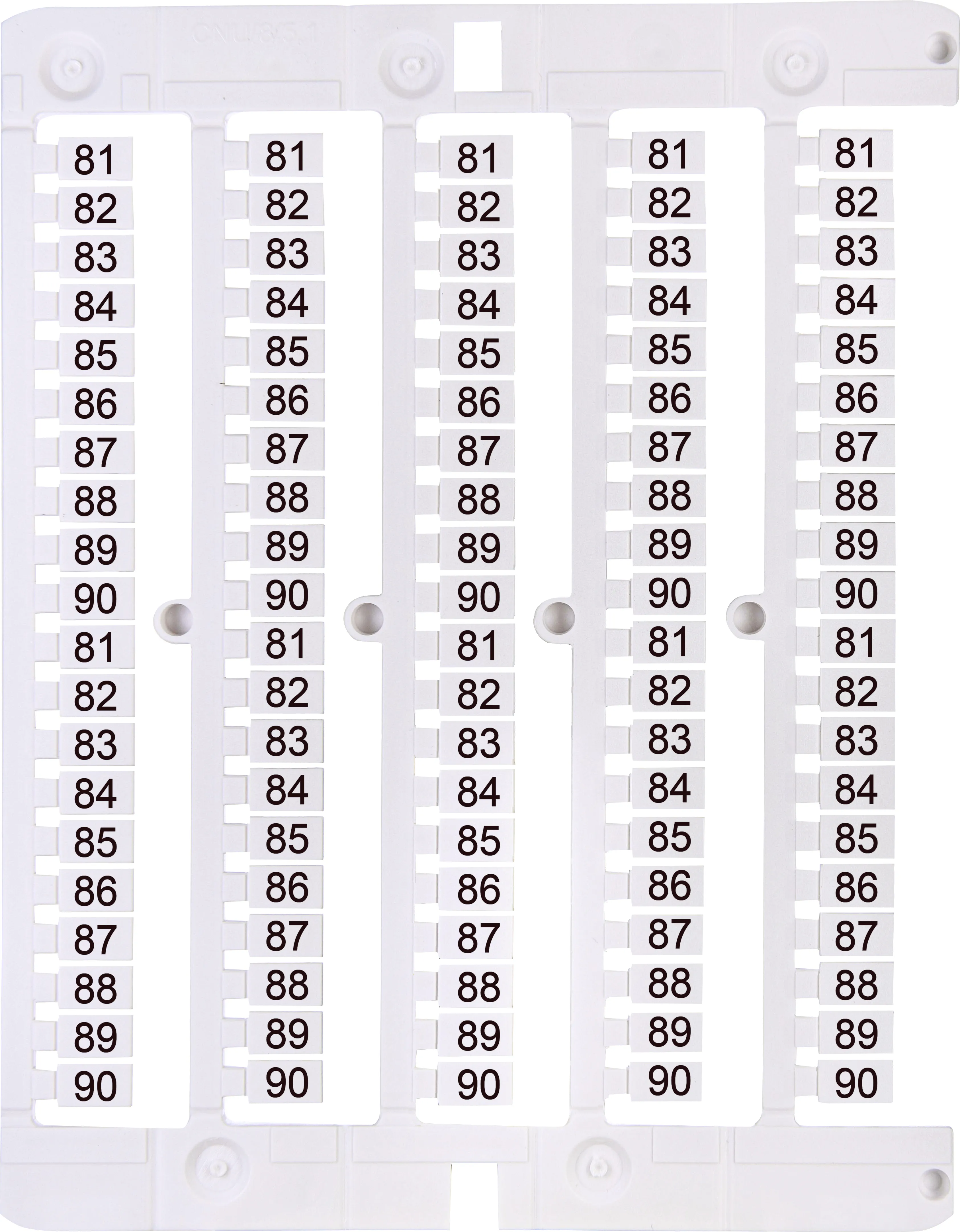 Felirati címke sáv ES-NU0851590 003903105