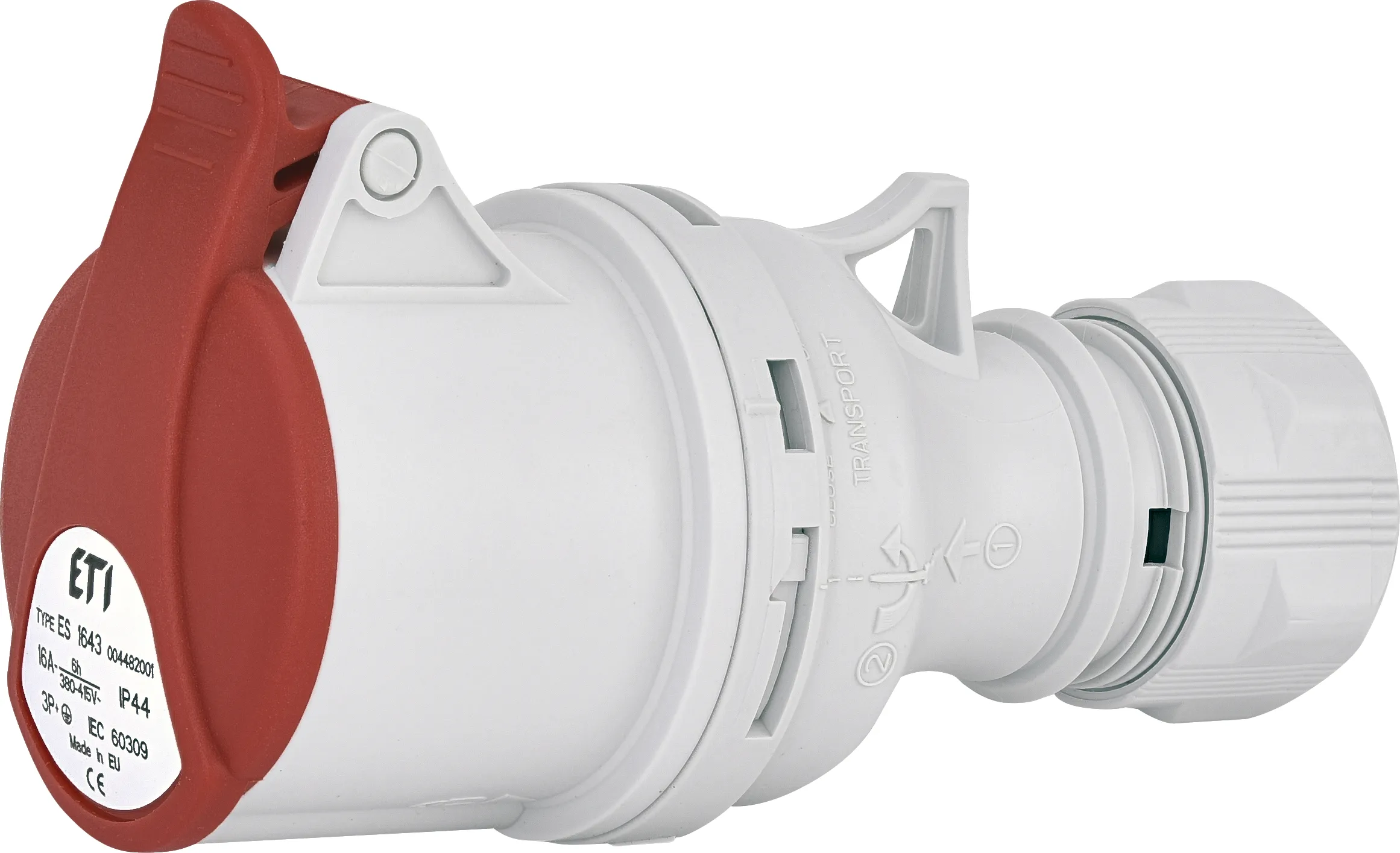 Ipari csatlakozó aljzat ES 1643 004482001