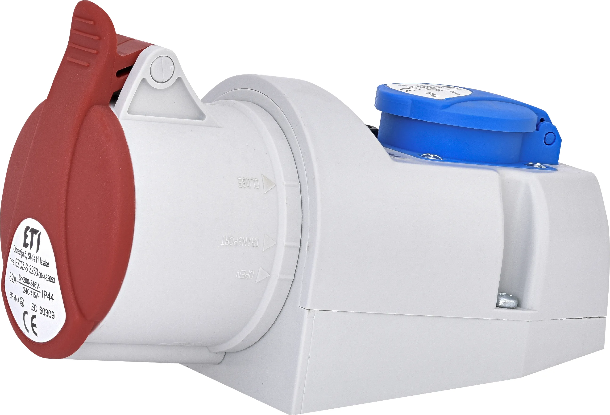 Ipari csatlakozó aljzat EZCZ -S 3253 004482053