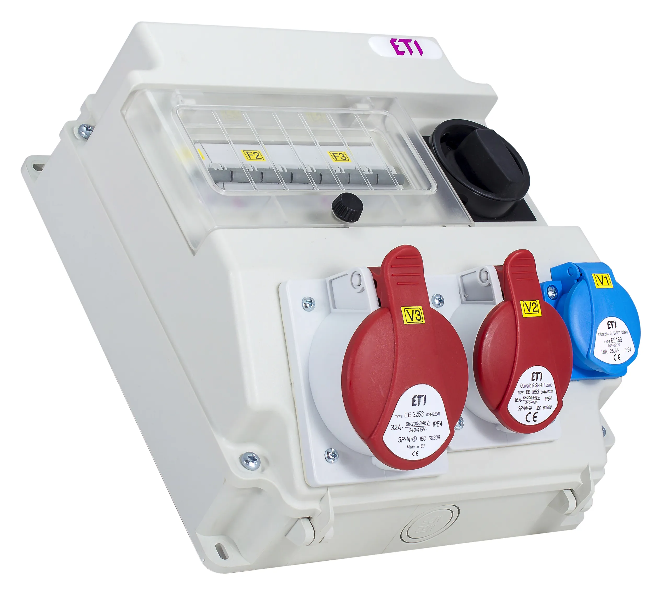 Ipari csatlakozó aljzat EDS7 1-2/2-5 16/32 004483200