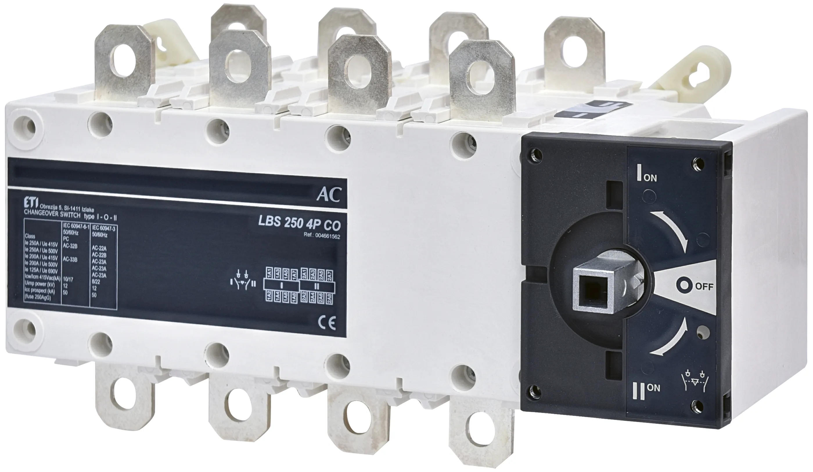 Háromállású átkapcsoló LBS 250 4P CO 004661562