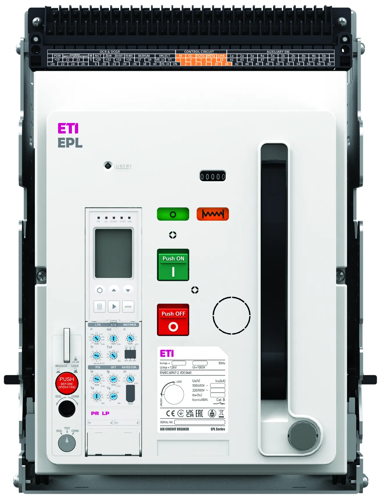 Légmegszakító EPL-12 4H AD/M2C2S2/PR-LP 004695711