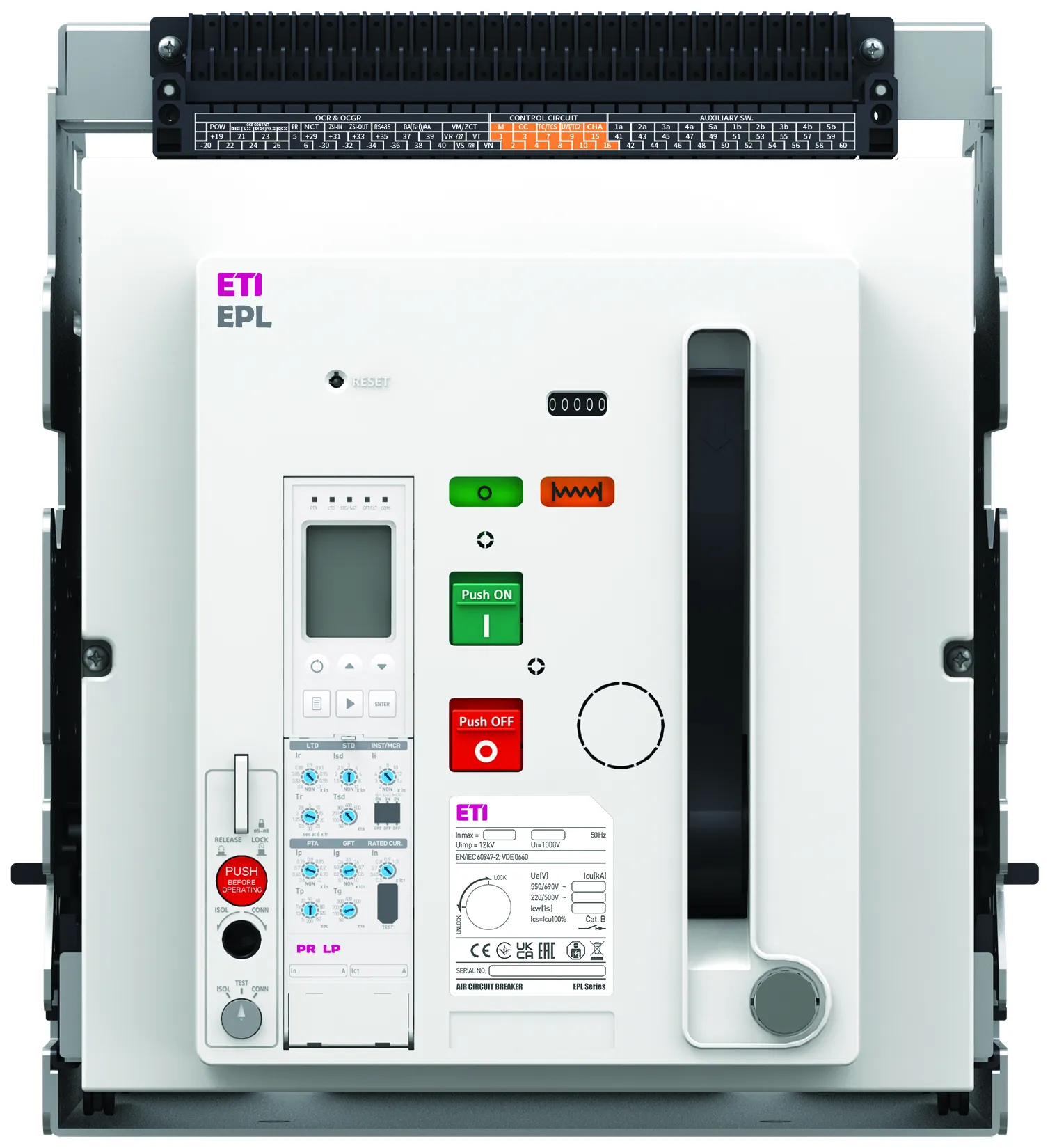 Légmegszakító EPL-20 4H BD/M2C2S2/PR-LP 004695713