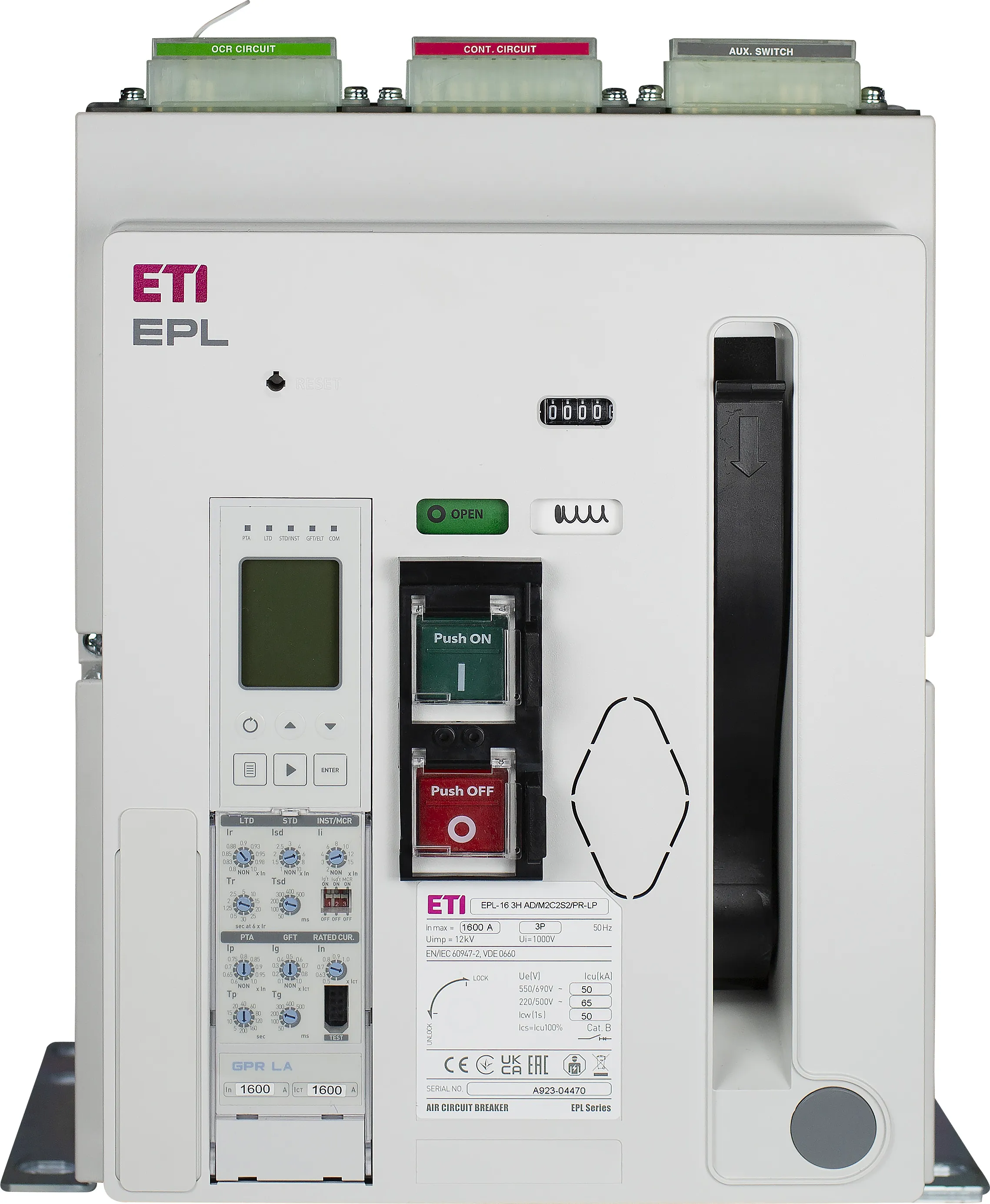 Légmegszakító EPL-10 4H AF/M2C2S2/PR-LP 004695726