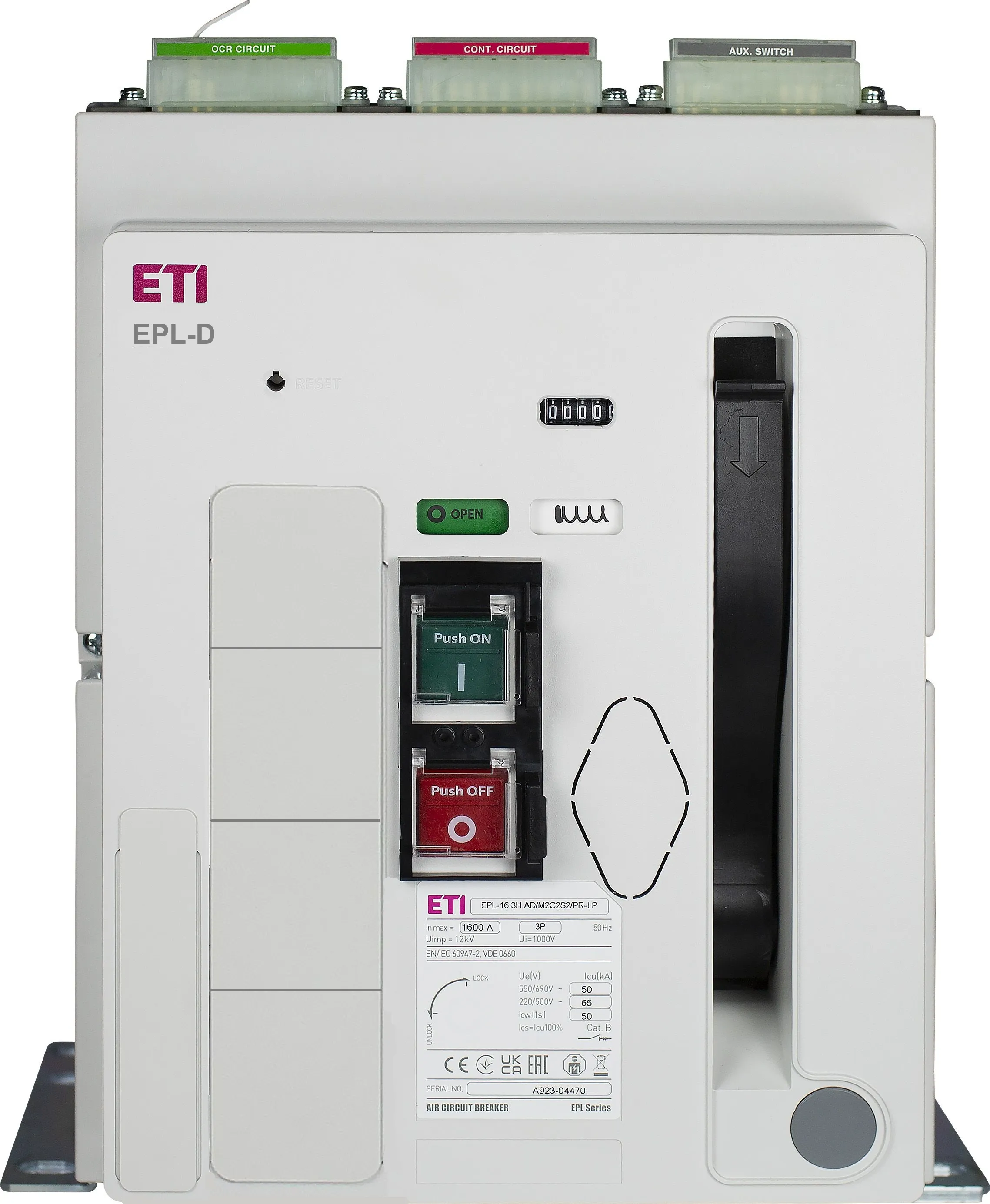 Szakaszoló kapcsoló EPL-D-10 3H AF/M2C2S2 004696618