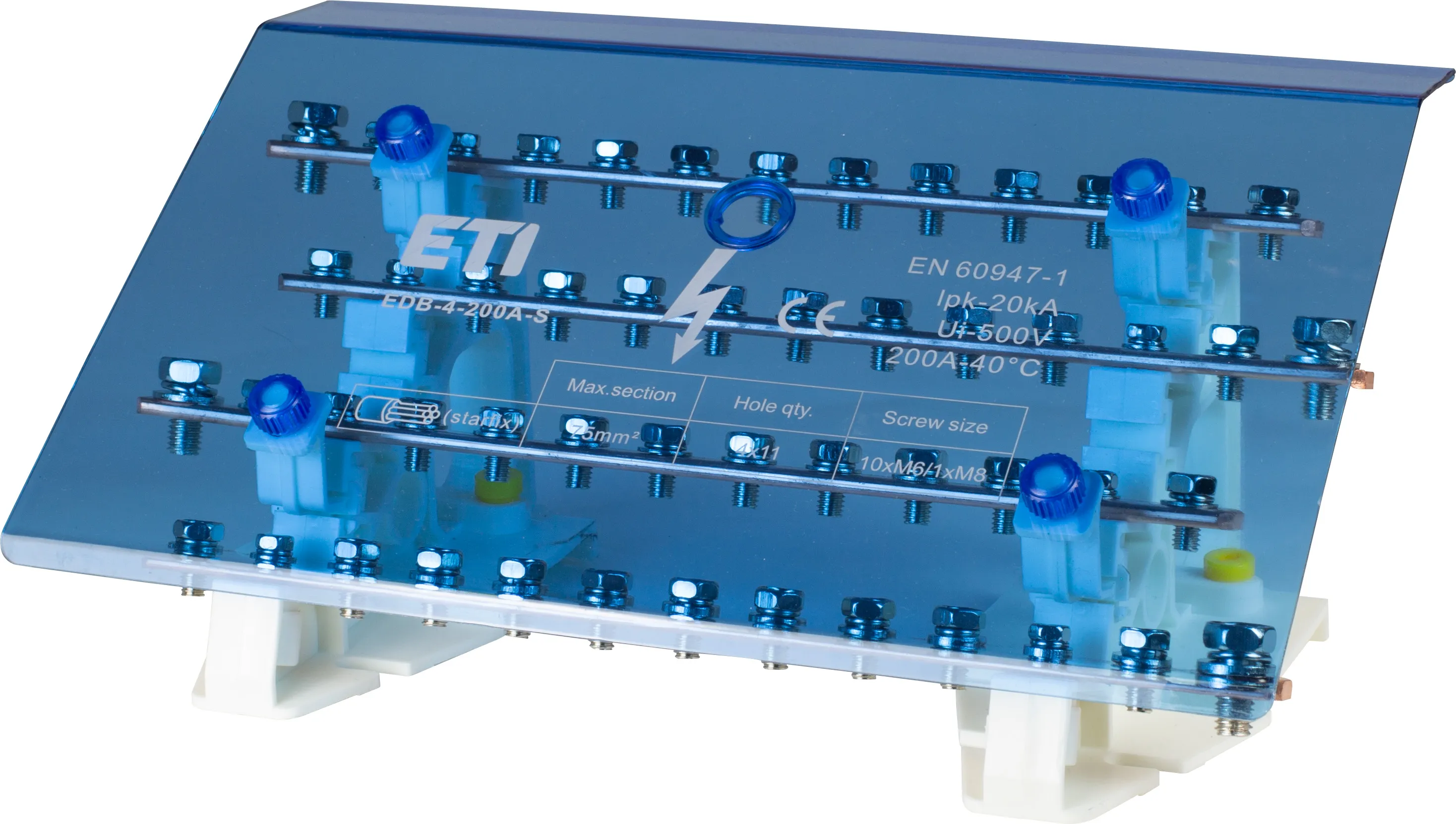 Elosztó blokk EDB-4-200A-S 001102311