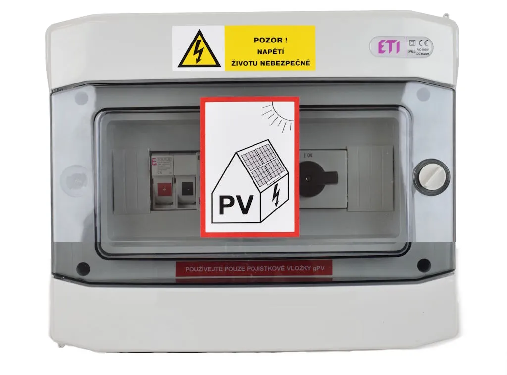 Szerelt PV elosztó RFVE1100/12-DC1/1-16-EMT12-V 001105404