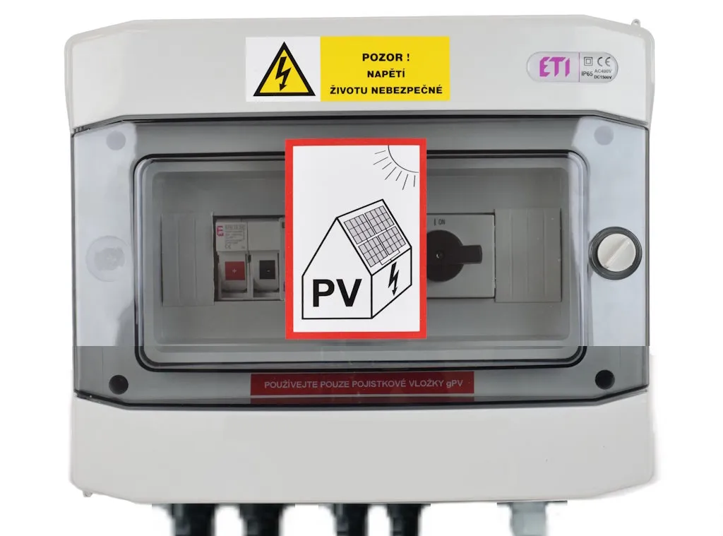 Szerelt PV elosztó RFVE1100/12-DC1/1-16-EMT2-VC 001105424