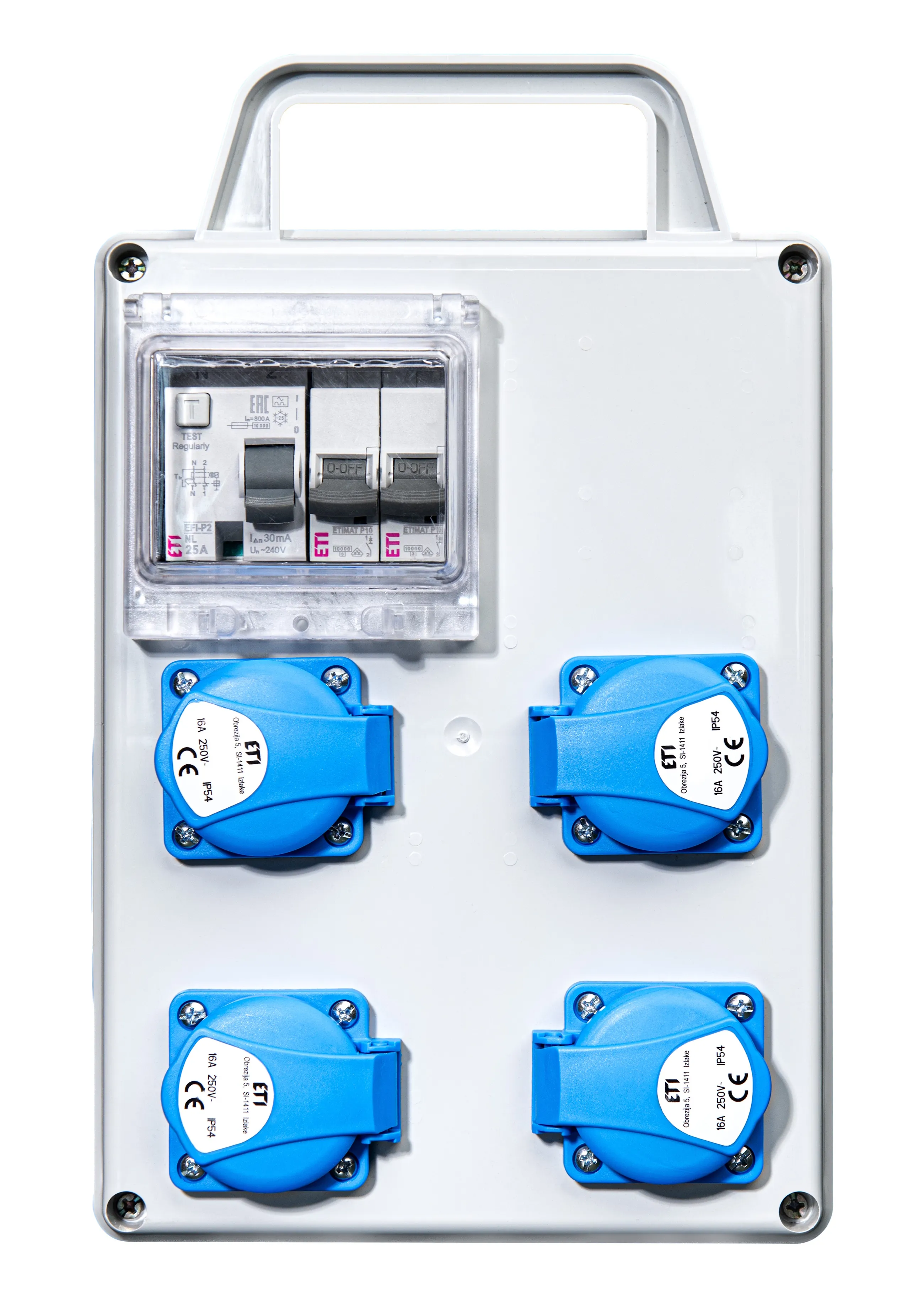 Szerelt PV elosztó EDS4D RCD 4 C 001105821