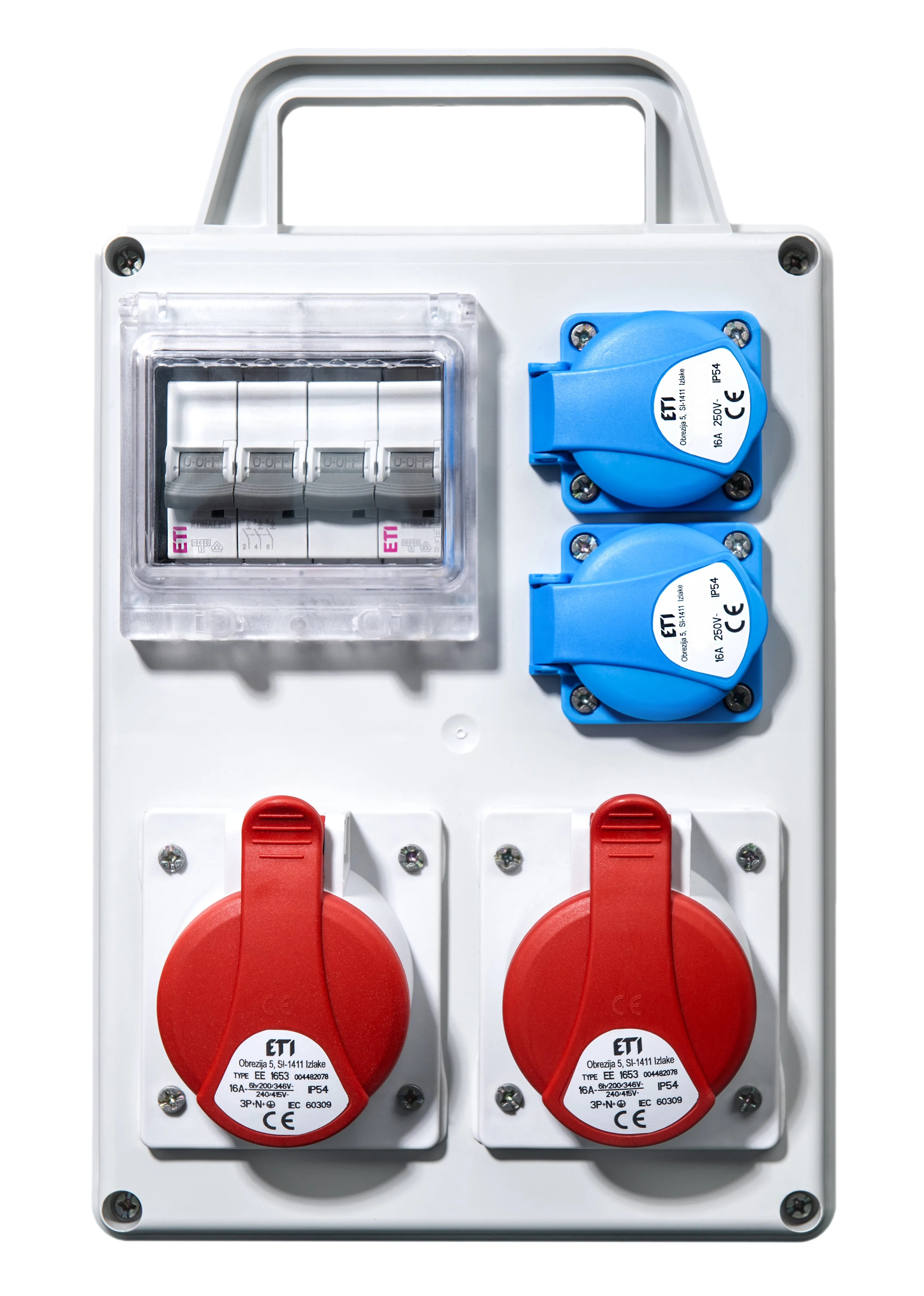 Szerelt PV elosztó EDS4D 2S/2 16 C 001105834
