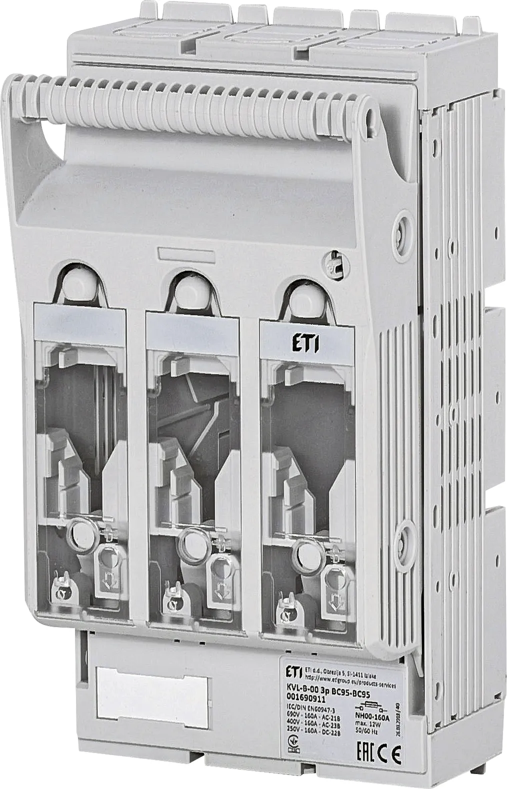 Biztosítos szakaszoló KVL-B-00 3p BC95-BC95 001690911