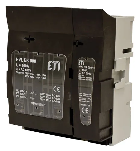 Biztosítos szakaszoló HVL EK 000 4p M8 001701420