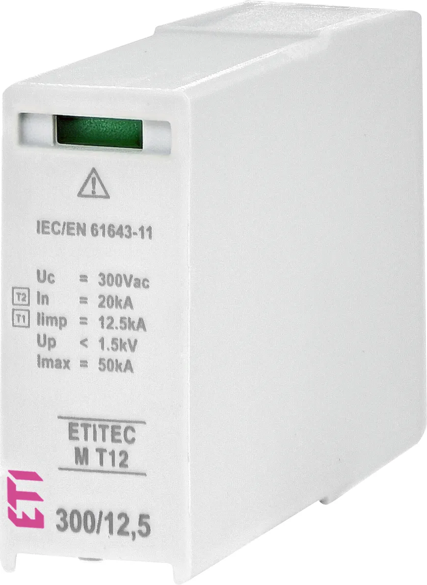 Túlfeszültség levezető MOD.ETITEC SM T12 300/12,5 002440552