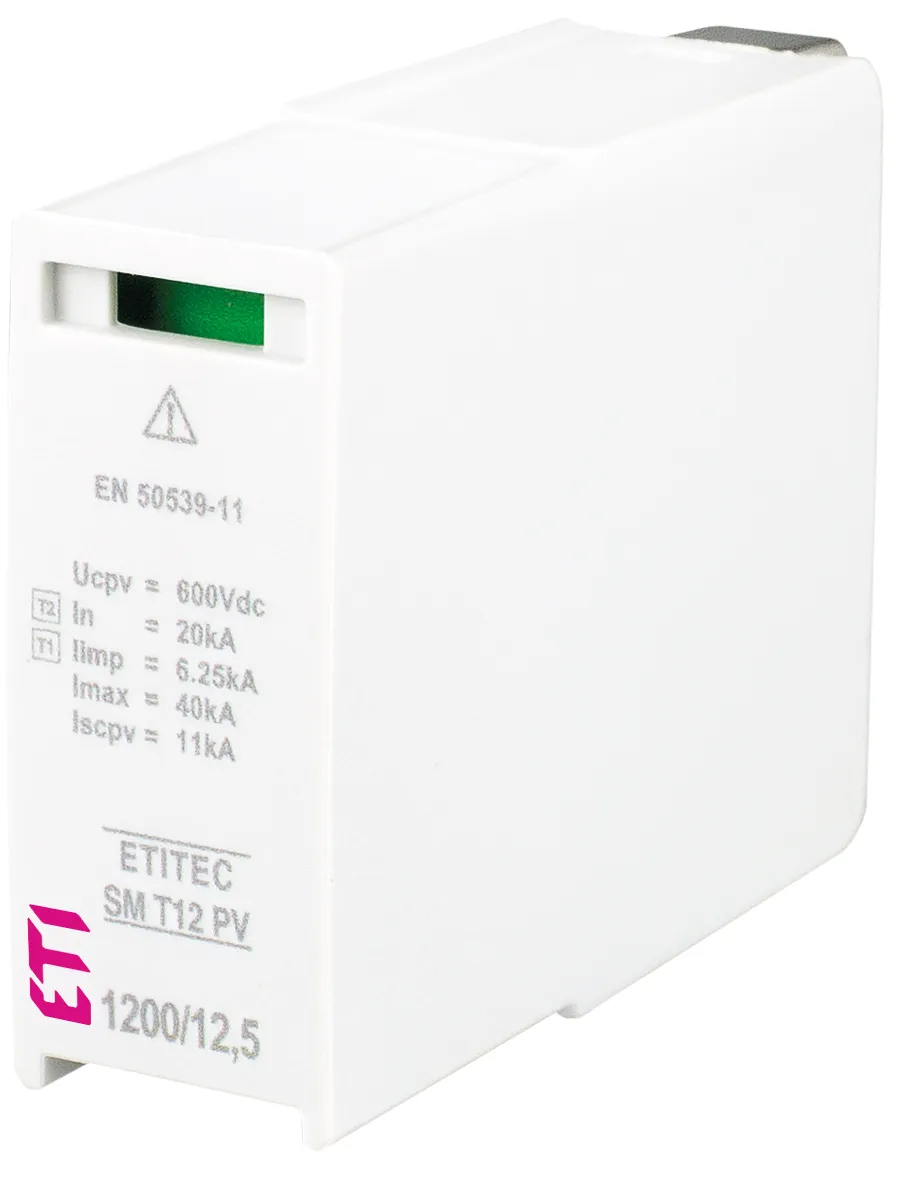 Túlfeszültség levezető MOD. SM T12 PV 600/6,25 S 002440632