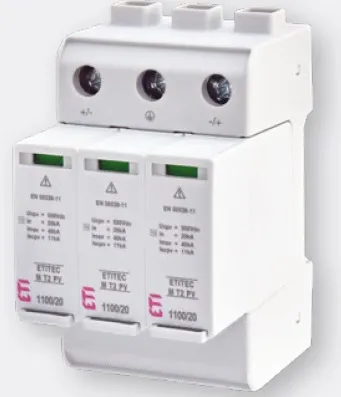 Túlfeszültség levezető MOD. M T2 PV 125/20 002440734