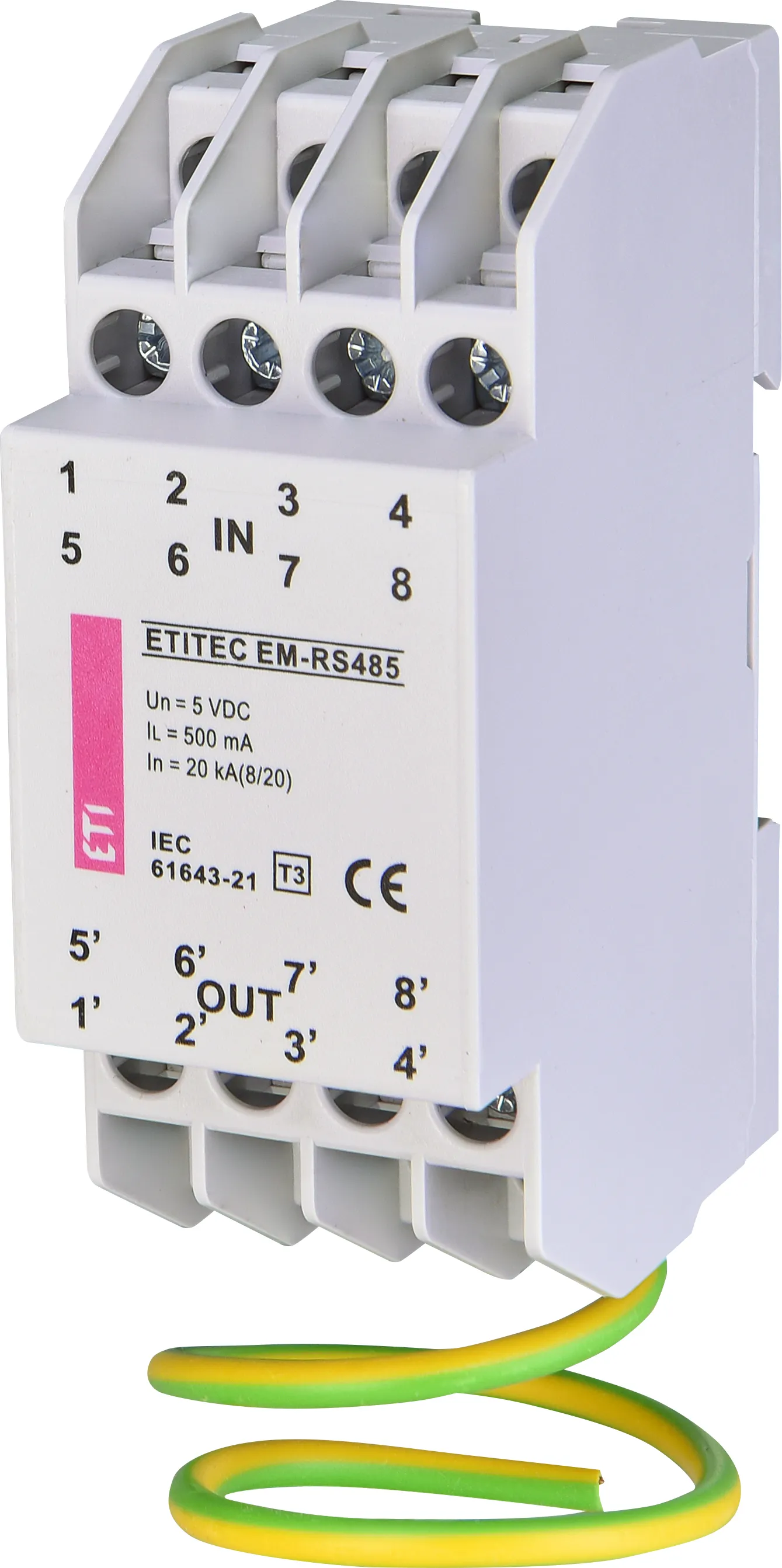 Túlfeszültség levezető ETITEC EM-RS485 002441713