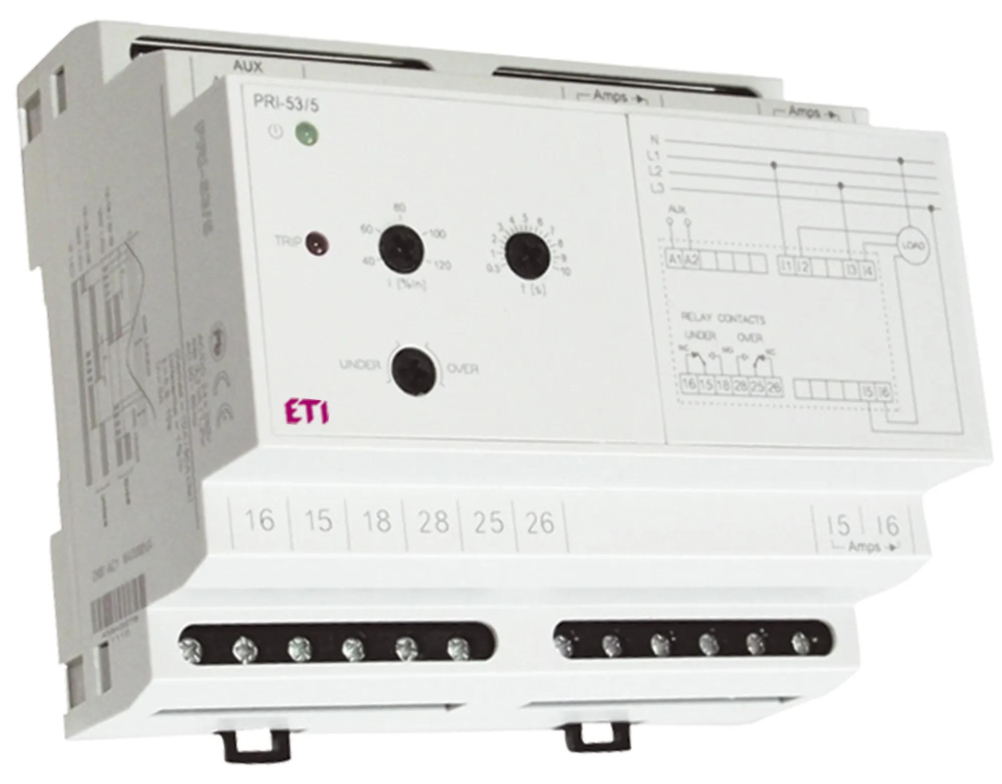 Vezérlő relé PRI-53/5 002471900