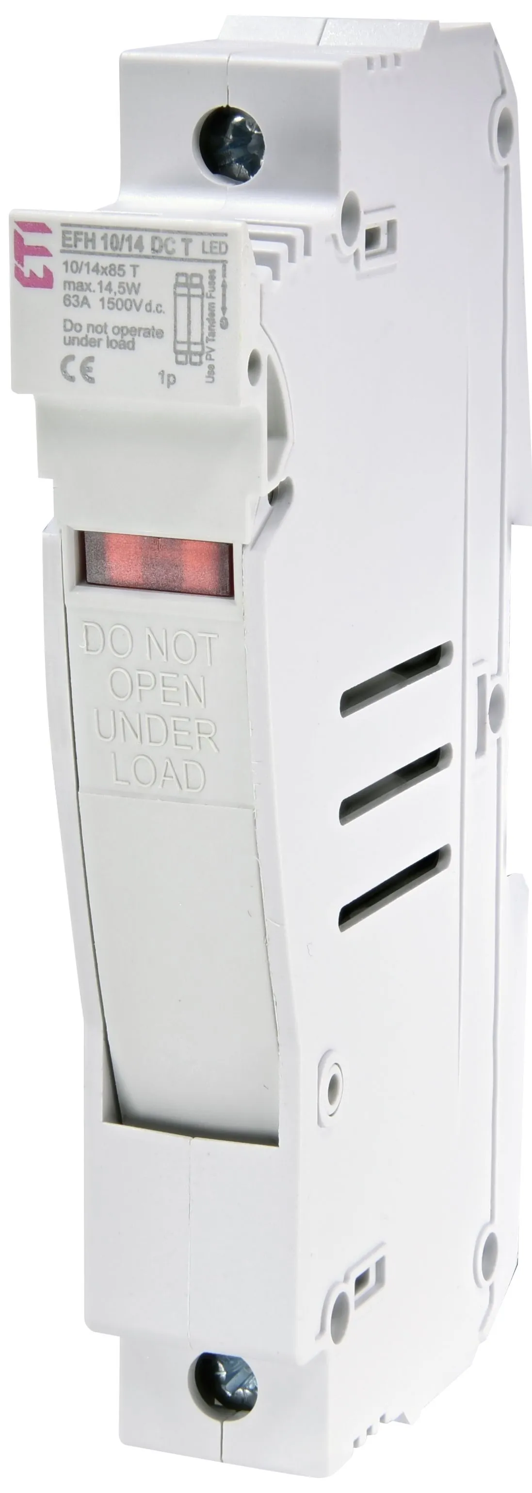 Biztosító foglalat EFH 10/14 T DC LED 1p 002580016