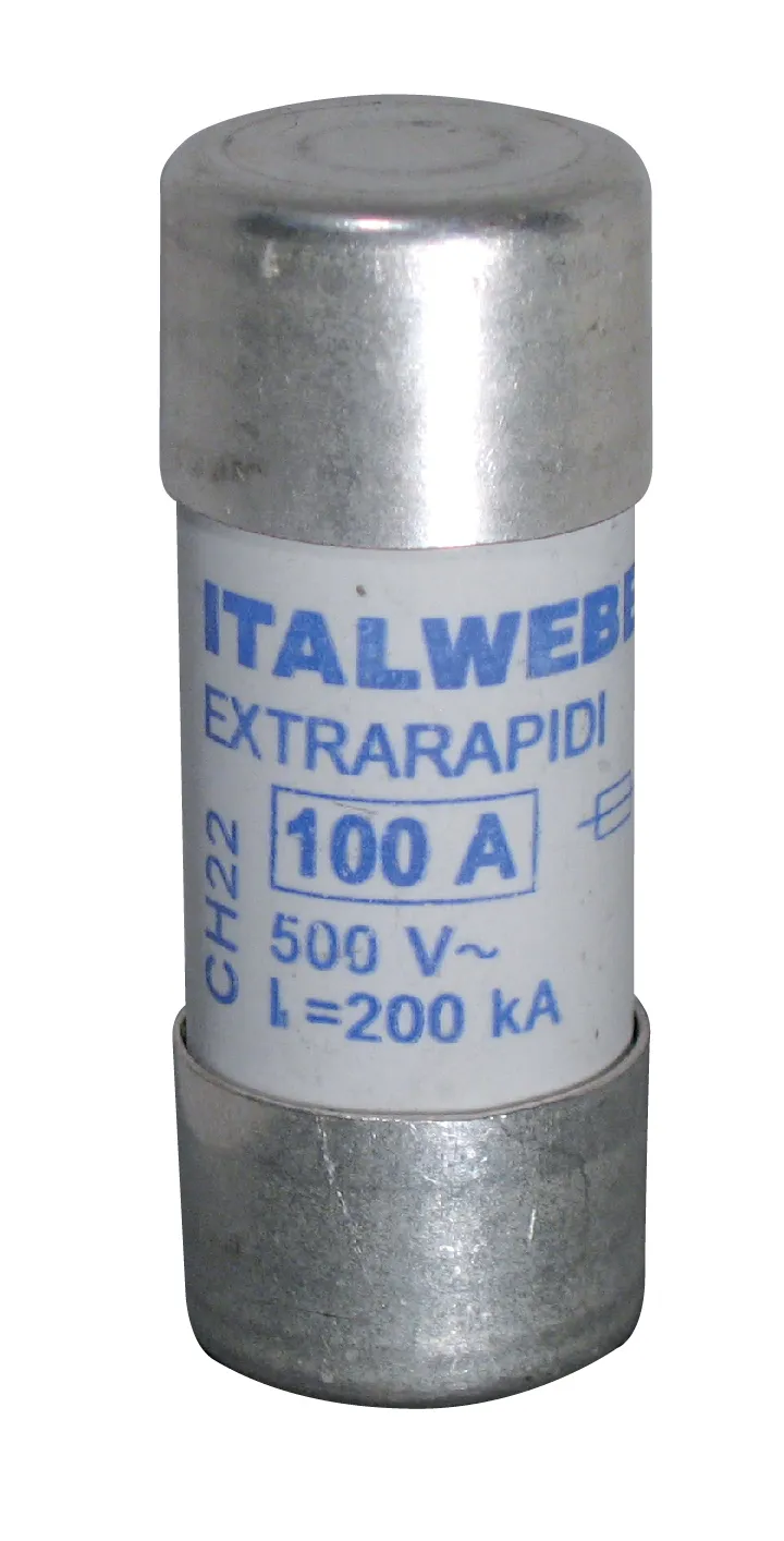 Olvadóbiztosító CH22x58 aR 100A/500V 002645025