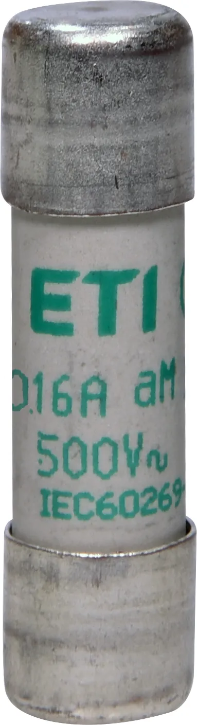 Olvadóbiztosító CH10x38 aM 0,16A/500V 002652007