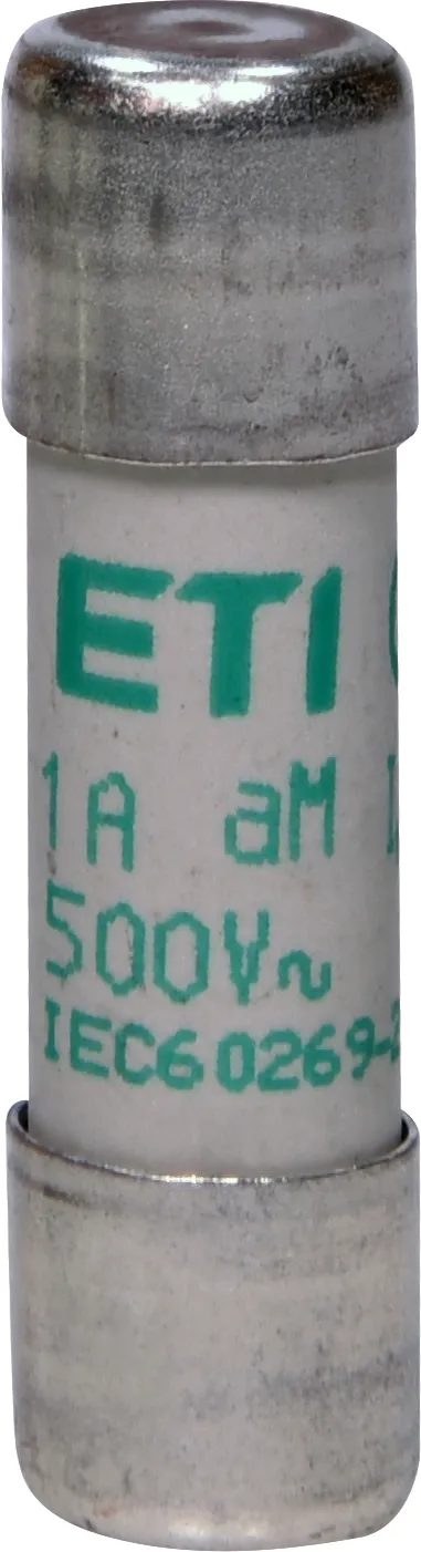 Olvadóbiztosító CH10x38 aM 1A/500V 002652010