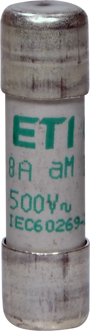 Olvadóbiztosító CH10x38 aM 8A/500V 002652014
