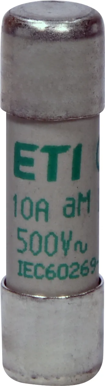 Olvadóbiztosító CH10x38 aM 10A/500V 002652015