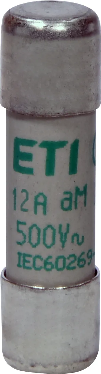Olvadóbiztosító CH10x38 aM 12A/500V 002652016