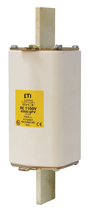 Olvadóbiztosító NHS1XL gPV 63A/1100V DC UL 004110472