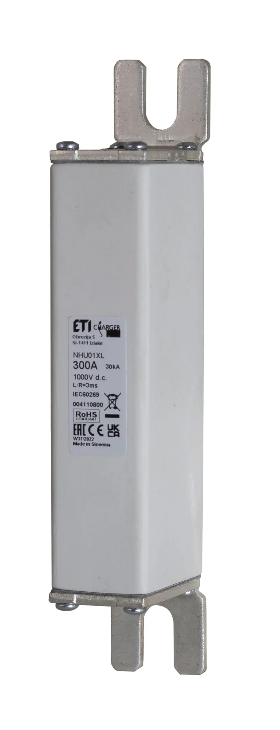 Olvadóbiztosító NHU01XL/150 aR 80A/1000V DC 004110811