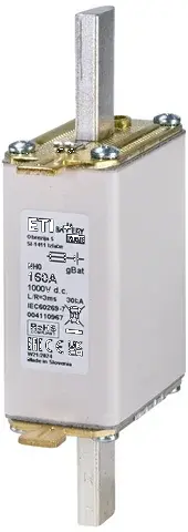 Olvadóbiztosító NH0 gBat 160A/1000V DC 004110967
