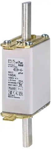 Olvadóbiztosító NH1C gBat 50A/1000V DC 004110972