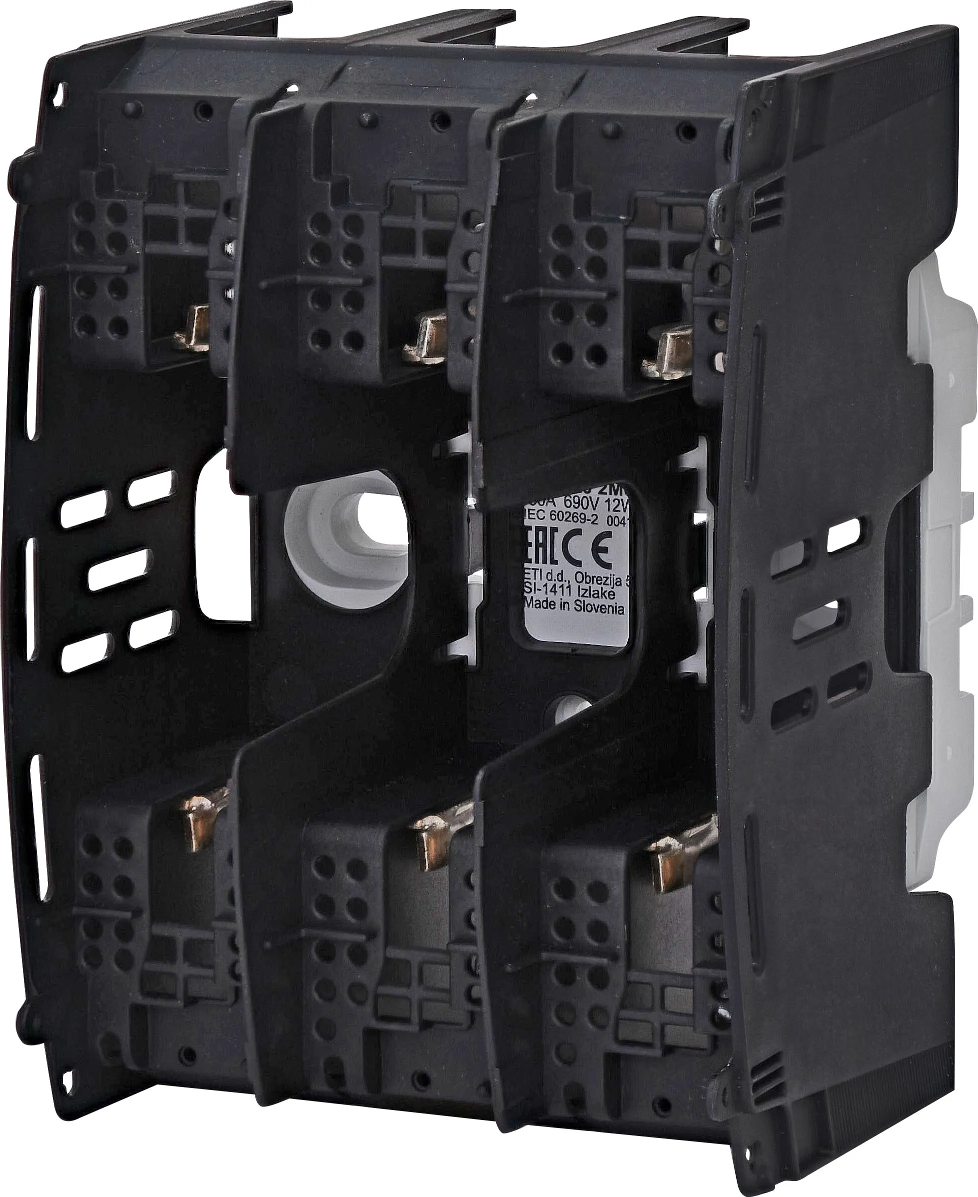 Biztosító foglalat PTI 00 2M6-2M6 3p 004131212