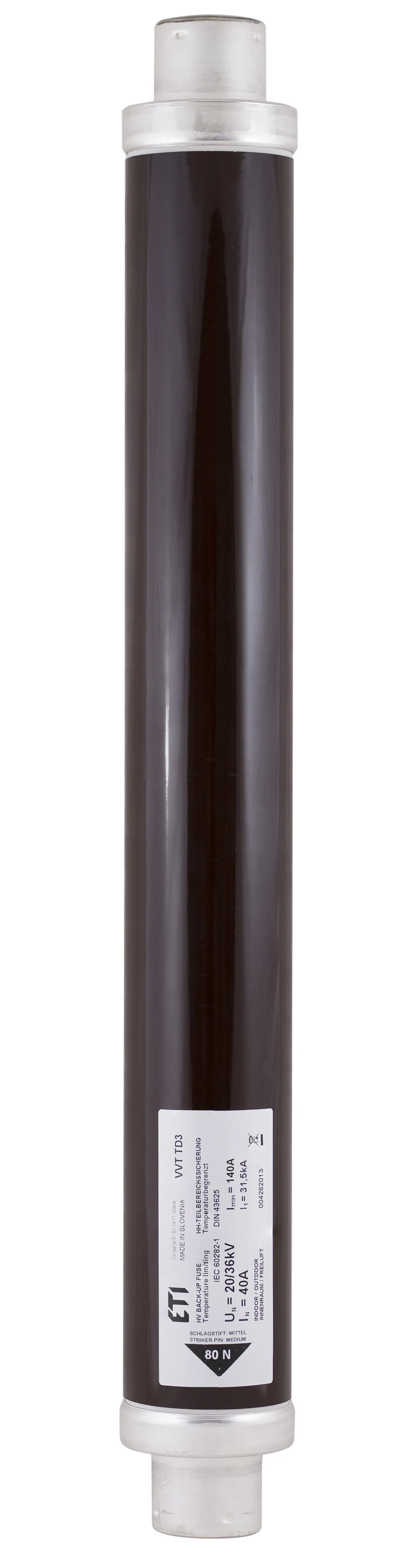 Olvadóbiztosító VVA3 36kV/6,3A 004261106