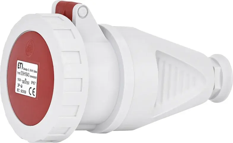 Ipari csatlakozó aljzat ESH 1643 004482007