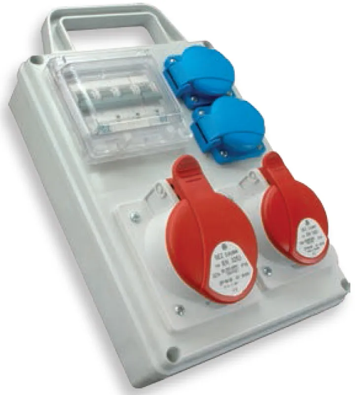 Ipari csatlakozó aljzat EDS4H 2-2/2-5 16/32 004483122