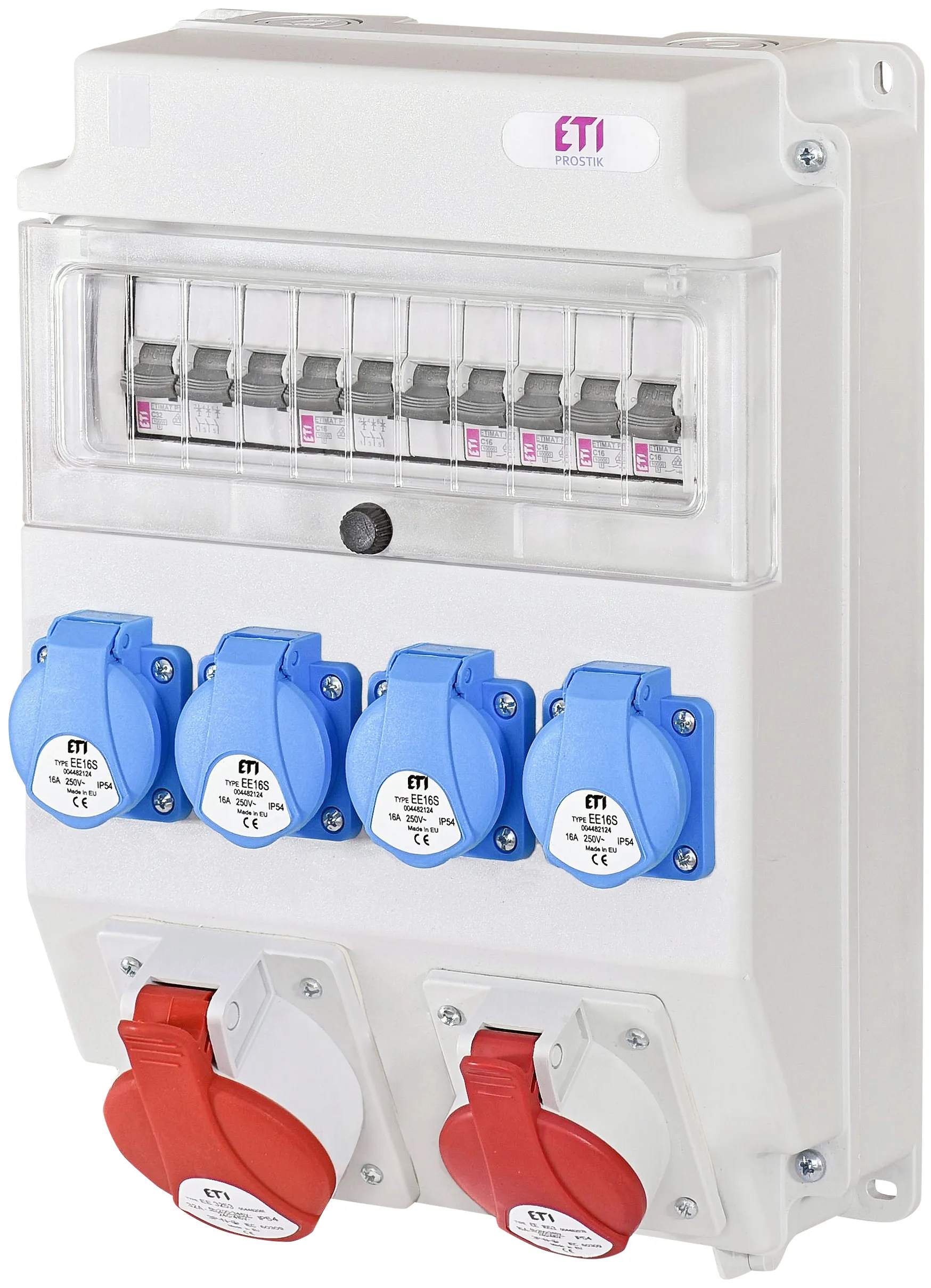 Ipari csatlakozó aljzat EDS11 4-2/2-5 16/32 004483302