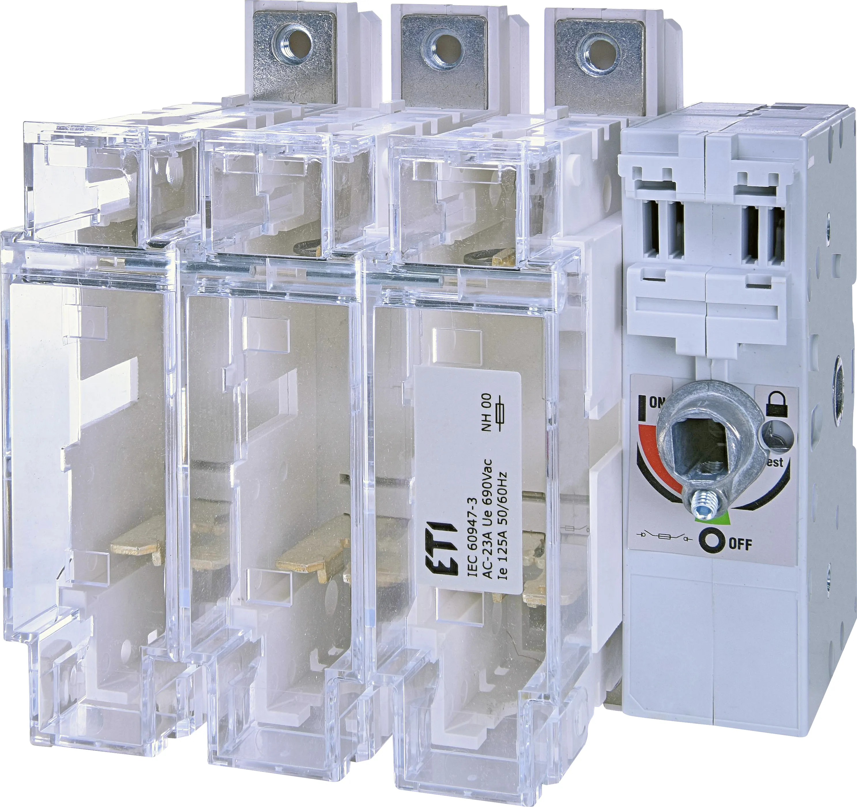 Biztosítós szakaszoló kapcsoló FLBS 125 3P 004661800